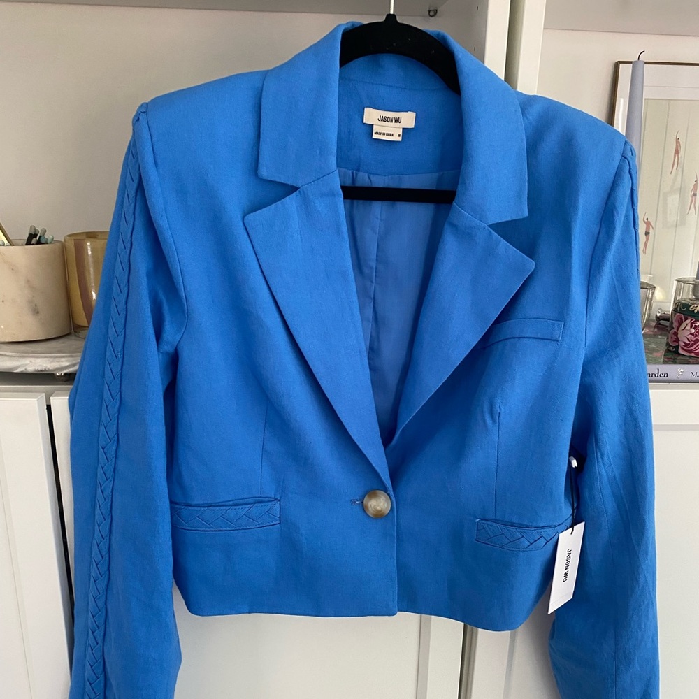 Jason Wu cropped blazer